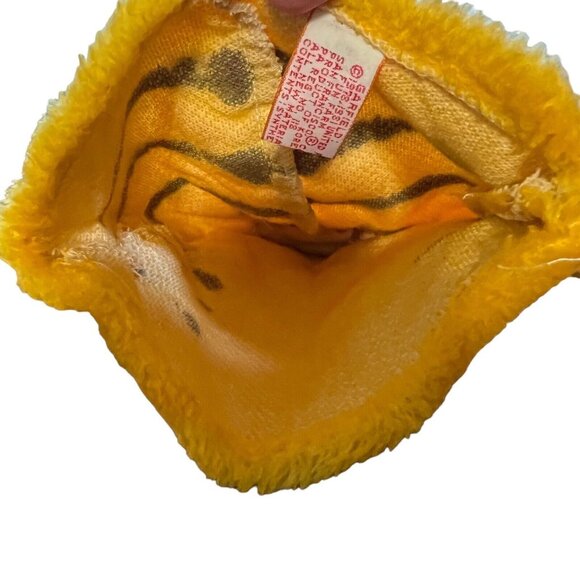 Vintage Fun Farm 1981 Garfield Fat Orange Cat Plush Hand Puppet 11" Pretend Play - Picture 6 of 8